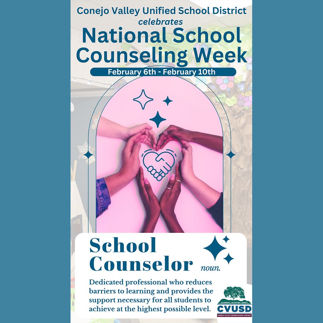  CVUSD Celebrates National School Counseling Week: February 6-10